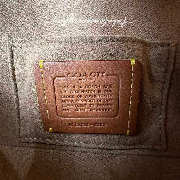 Coach Hailey Flap Shoulder Crossbody Bag With Plaid Print In Pink CBI56 NWT - Picture 10 of 10